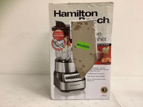 Hamilton Beach Blender, E-Comm Return - Lot 101