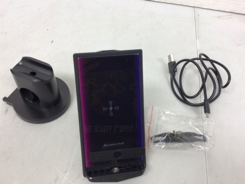 Car Phone Charger Mount, E-Commerce Return, Powers Up, Sold as is - Lot 105