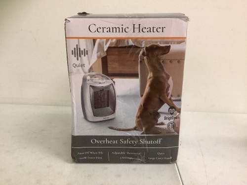 Small Ceramic Heater, Works, Appears New - Lot 111