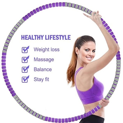 FULLOVE Weighted Hoop for Exercise, Appears New - Lot 121