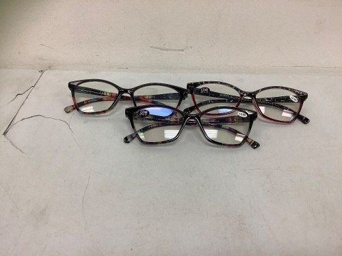 Lot of (3) Reading Glasses, E-Comm Return - Lot 202