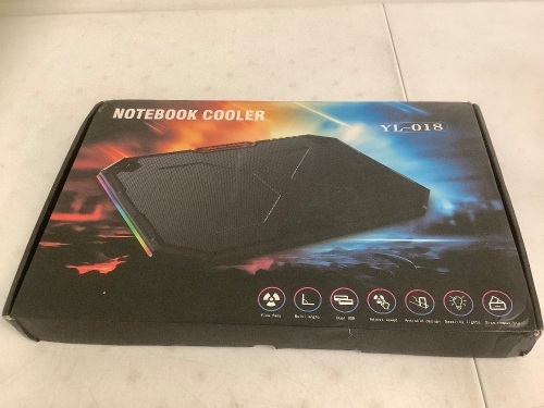 Notebook Cooler, Works, Appears New - Lot 214
