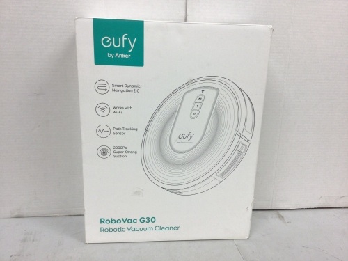 Eufy Robot Vacuum Cleaner, Powers Up, No Cord, E-Commerce Return - Lot 243