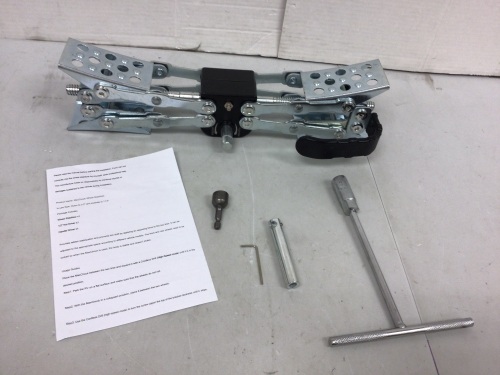 Maxchock X-Shaped RV Stabilizer Wheel Chock, Appears New - Lot 251