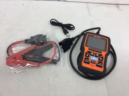 FOXWELL OBD2 Scanner, Powers Up, E-Commerce Return - Lot 264
