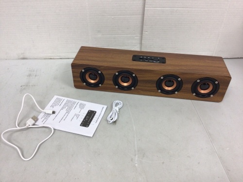 Seviz Wireless Speaker, Powers Up, E-Commerce Return - Lot 279