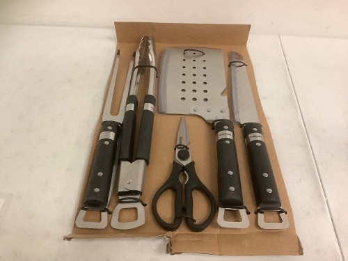 Cuisinart Chef's Classic 5 Piece Grill Set, Appears New - Lot 284