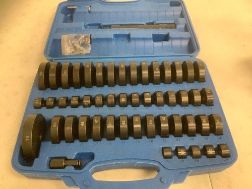8milelake 50 pc Custom Bush, Bearing, and Seal Driver Set, E-Commerce Return - Lot 285
