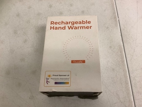 Rechargeable Hand Warmer, Powers Up, E-commerce Return - Lot 289