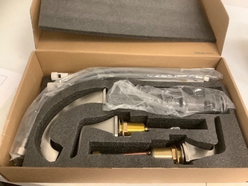 Brushed Nickel Bathroom Faucet, Appears New - Lot 294