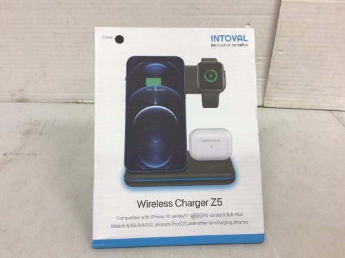 Intoval Wireless Charger Z5, Powers Up, Appears New - Lot 318
