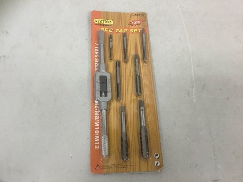 8pc Tap Set, Appears New - Lot 353