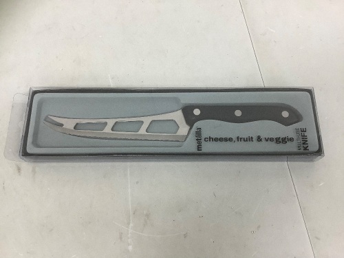 Metalla Cheese, Fruit & Veggie Knife, E-Commerce Return - Lot 357