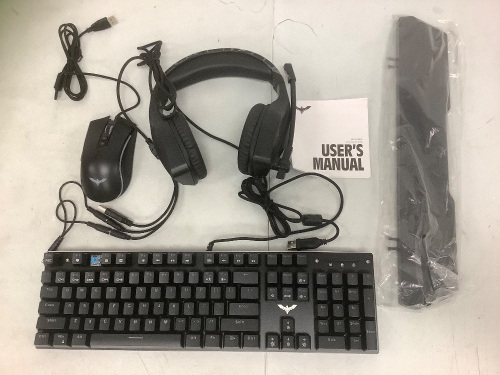 Magic Eagle Gaming Combo, Keyboard Missing 1 Key, Untested, E-Commerce Return - Lot 413