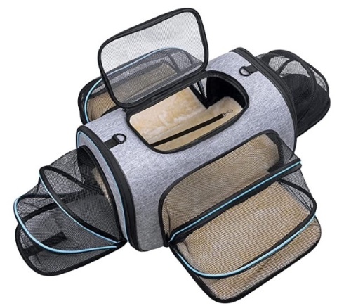 Siivton 4 Sides Expandable Pet Carrier, E-Commerce Return - Lot 416