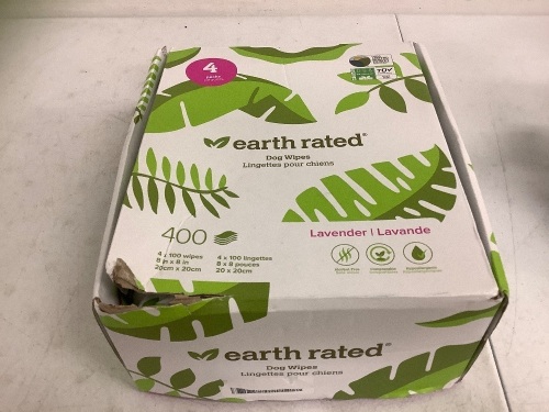 Earth Rated Dog Wipes, Appears New - Lot 434