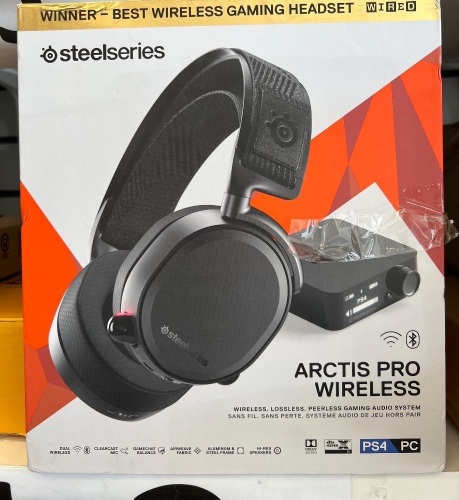 Steel Series Arctis Pro Wireless Gaming Headset, Untested, E-Commerce Return - Lot 436