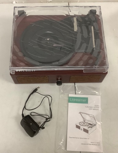 Udreamer Turntable, Powers Up, E-Commerce Return - Lot 442