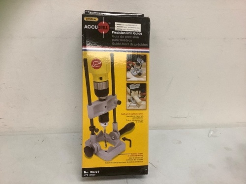 Accudrill Precision Drill Guide, Appears New - Lot 488