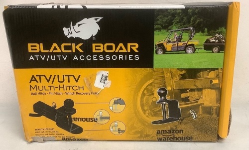 Black Boar ATV/UTV Multi Hitch, Appears New - Lot 507