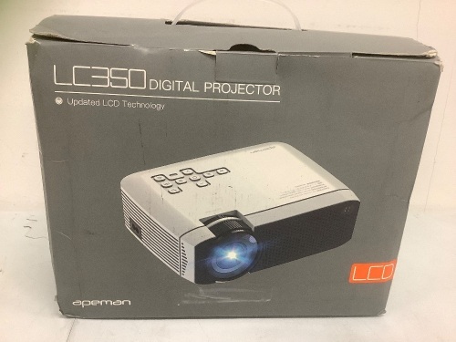 Apeman Digital Projector, Untested, E-Commerce Return - Lot 516