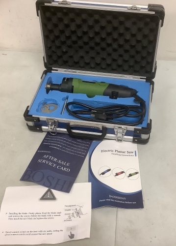 Electric Plaster Saw, Untested, E-Commerce Return - Lot 519