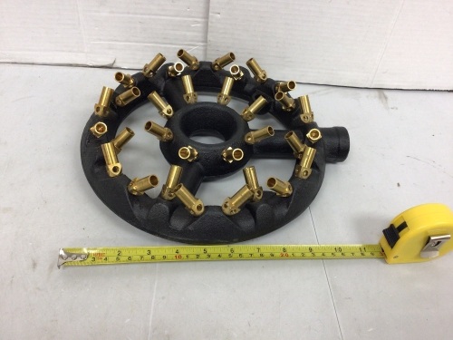 Commercial Use Natural Gas 32 Tips Jet Burner, Appears New - Lot 574