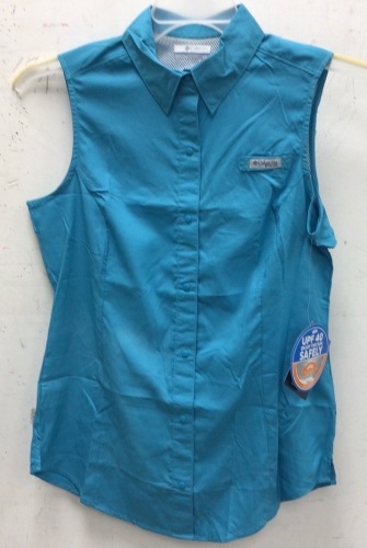 Columbia Womens Sleeveless Shirt, S, Appears New - Lot 585