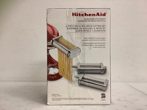KitchenAid Pasta Accessories, Missing One Attachment, Appears New - Lot 612
