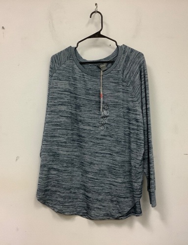 Natural Reflections Womens Top, Size 1X, Appears New - Lot 616