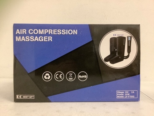 Air Compression Massager, Appears New - Lot 628