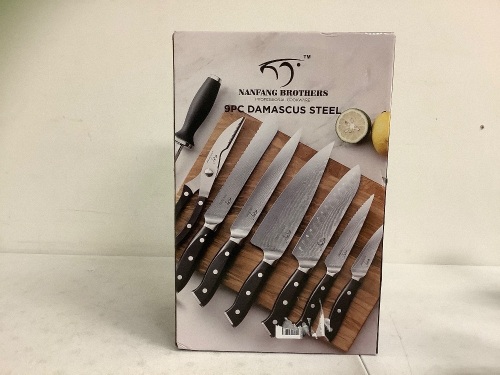 9PC Kitchen Kives Set, Appears New - Lot 631