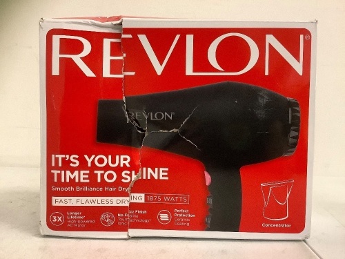 Revlon Hairdryer, E-Comm Return - Lot 638