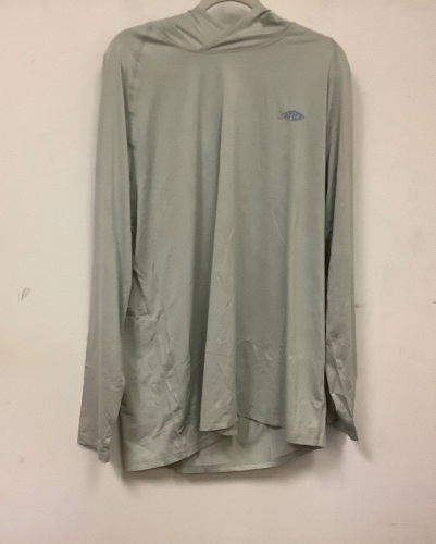Aftco Mens Hooded Shirt, XL, Appears New - Lot 649