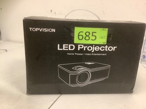 LED Projector, Untested, E-Commerce Return - Lot 685