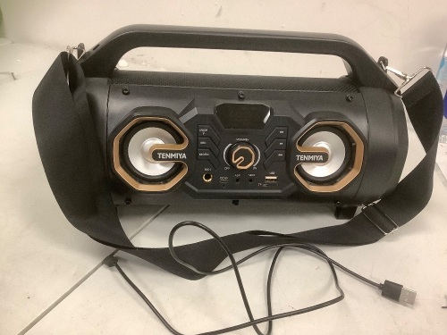 Tenmiya Bluetooth Speaker, Untested, E-Commerce Return - Lot 705