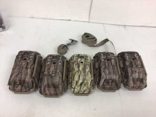 Lot of (5) Trail Cameras, Untested, E-Commerce Return - Lot 720