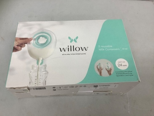 Willow Reusable Milk Containers, E-Commerce Return - Lot 763