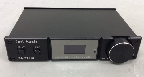 Fosi Audio Hi Fi Digital Stereo Power Amplifier, No Cord, Untested, E-Commerce Return - Lot 777
