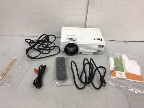 Dr. J Projector, Powers Up, E-Commerce Return - Lot 779