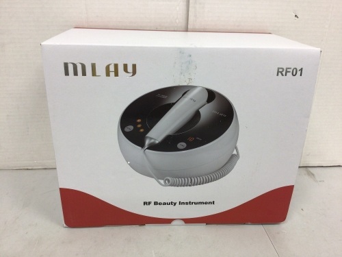 Mlay RF Beauty Instrument, Powers Up, E-Commerce Return - Lot 796