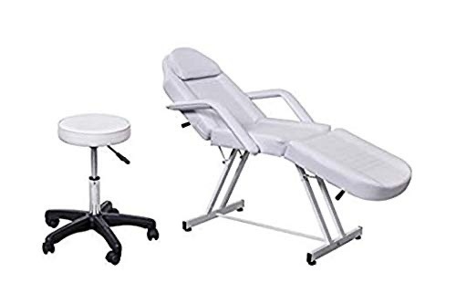 Multi-Function Professional Tattoo / Massage Chair & Rolling Stool - Lot 72