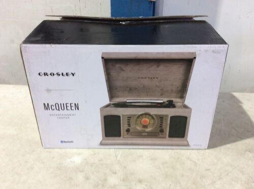 Crosley McQueen Turntable Entertainment Center  - Lot 99