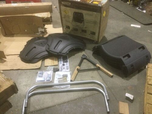 Lifetime 60058 Compost Tumbler, Black, 80-Gallon - Missing Piece of A Frame & 1 Pin - Lot 127