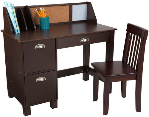 KidKraft Wooden Study Desk with Chair  - Lot 137