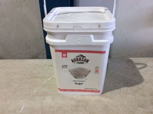 Auguson Farms White Granulated Sugar, 28 lb Bucket  - Lot 309