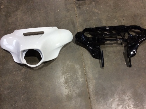Batwing Inner & Outer Fairing for Harley Davidson  - Lot 328