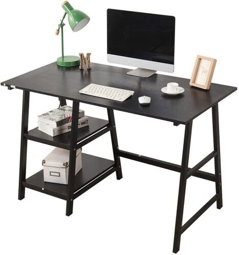 Soges Computer Desk with Shelf Storage, 47 inches  - Lot 551