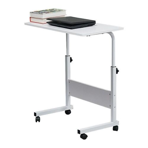 Adjustable Rolling Overbed Table  - Lot 657