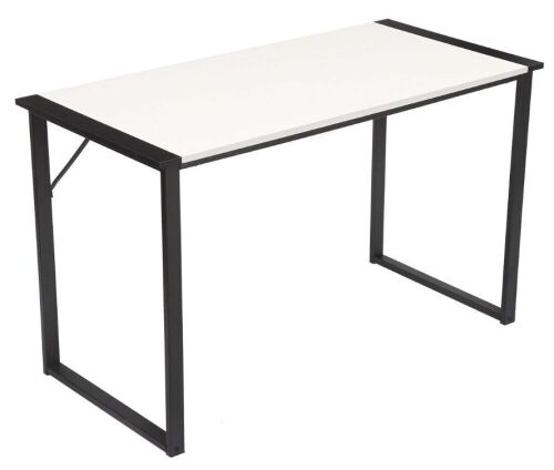 KingSo Modern 47.2 inch Large Computer Workstation Table - Lot 784